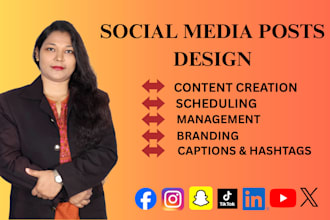 social media posts design