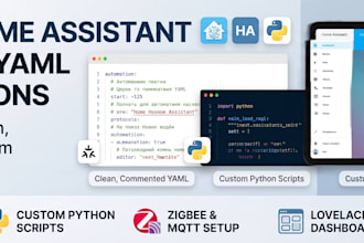 create custom home assistant automations and smart home setup