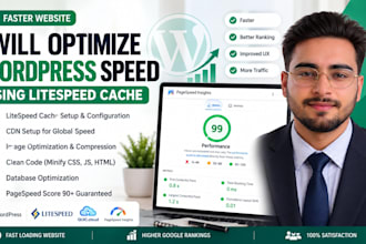 optimize wordpress speed using litespeed cache