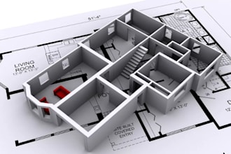 do architectural, structural drawings for city permit