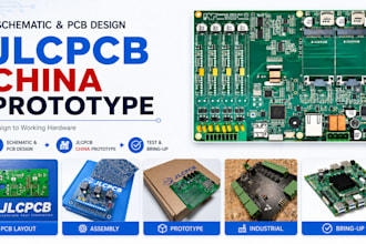 do prototype pcb design schematic china review bring up jlcpcb kicad altium