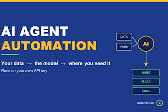 build an ai agent or automate your workflow with claude or gpt
