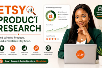 research winning etsy products and profitable niche ideas