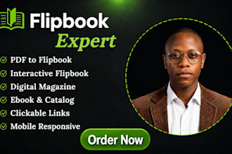 create interactive flipbook, PDF to flipbook, digital magazine