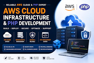 build PHP applications and manage AWS cloud infrastructure