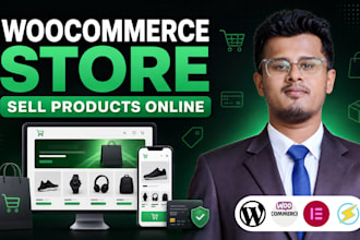 build a wordpress woocommerce online store