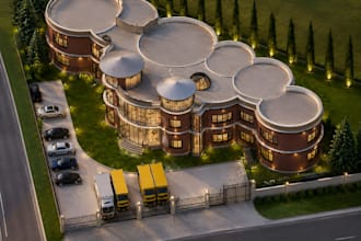create a professional revit 3d model and architectural design