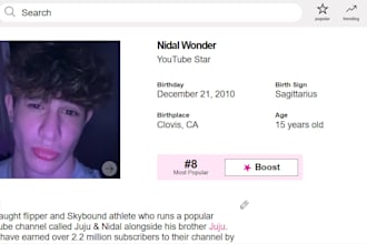 create and boost approved famous birthday for you and your family