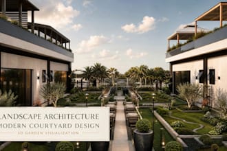 do 2d 3d master plan, site plan,landscape architect, and blue print design
