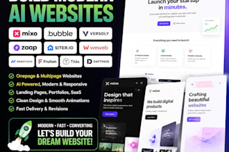 build mixo versoly ai siter io webstudio onepage fruition tilda daftpage website