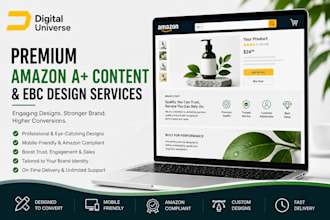 design amazon a plus content, ebc and premium a plus
