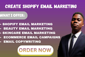 create shopify emails blast marketing campaigns beauty undefined ecommerce store