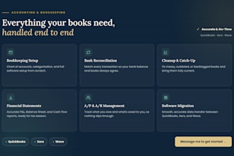 do accounting and bookkeeping using quickbooks online
