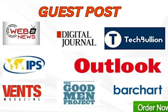 publish guest post on tech bullion and digital journal at low price