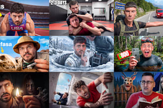 design high CTR youtube thumbnails