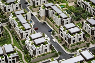 plan your landscape master plan, site layout and 3d masterplan for any property