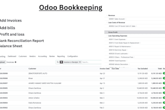 manage your odoo bookkeeping, reconciliation and accounting
