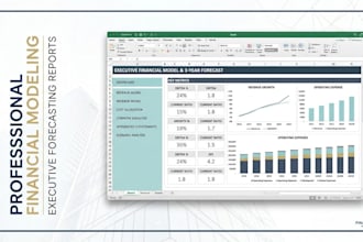 analyze financial reports and build forecast