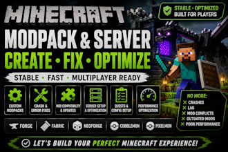 create or fix minecraft modpack update old mods convert forge mods to fabric