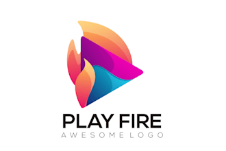 design a premium entertainment logo with branding