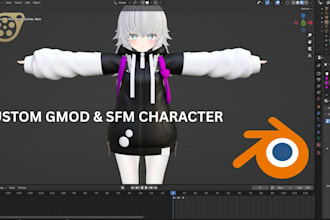 port or convert sfm model gmod playermodel mmd l4d2 tf2 source engine 3d model