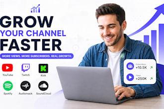 stream click youtube promo growth boost live viewers