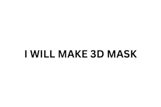 create 3d mask for you