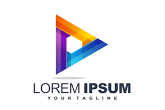 design a modern logo for entertainment businesses