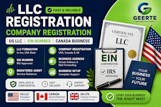 llc registration company registration company us llc ein number canada business