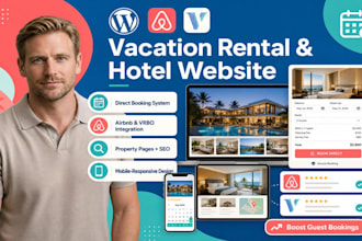 setup listing on airbnb vacation rental, hotel, vrbo and direct booking website
