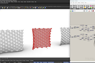 rhino 3d modeling and grasshopper parametric design
