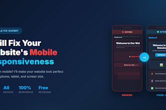 fix mobile responsiveness of your website