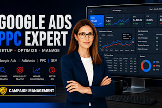 setup and manage google ads adwords PPC campaign or audit SEM