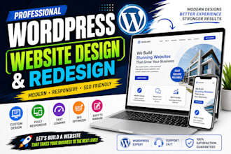 design redesign wordpress website,