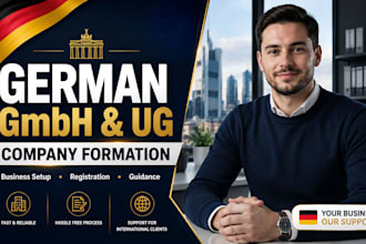 set up a german gmbh, ug formation, cooperate tax for residents, german company