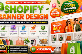 do shopify banner, shopify web banner, shopify website banner and banner ads