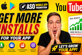 increase IOS app install get IOS app rating, app promotion, mobile app promotion