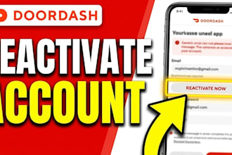 do lyft, spark, doordash, instacart reactivation account