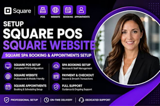 setup square pos square website spa booking square appointments setup