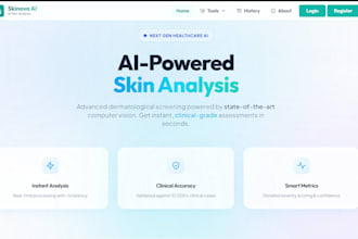 develop ai and machine learning web applications using python