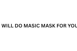 create 3d mask for you