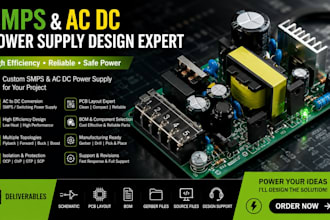 design custom smps, ac dc power supply and switching power supply pcb