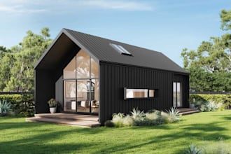 build granny flat based on australia building regulation, detached house render