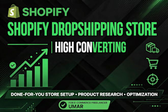 design modern shopify store and shopify website redesin
