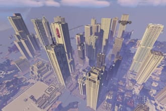 build custom minecraft map, minecraft lobby, minecraft spawn, minecraft java