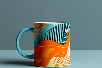 awesome tumbler, coffee mug, drinkware design