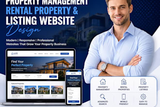 design property management and rental property website design and development