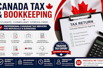 canada tax, t1, t2, cra, tax filing, corporate tax, hst, bookkeeping