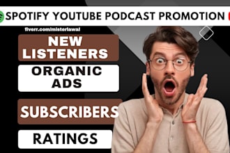 organically booster spotify podcast promotion youtube marketing for listeners