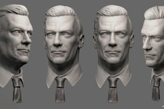 create 3d miniature, tabletop figure, custom toy and figurine for 3d printing